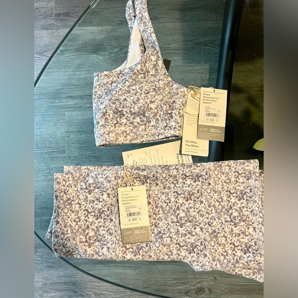 Vuori bra and shorts set